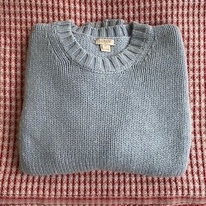 Jcrew sky blue sweater, size XS